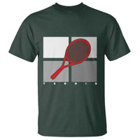 Tennis Obsession T Shirt Vintage Sports Lover Gift - Wonder Print Shop