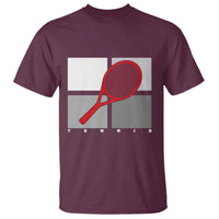 Tennis Obsession T Shirt Vintage Sports Lover Gift - Wonder Print Shop