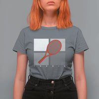 Tennis Obsession T Shirt For Women Vintage Sports Lover Gift - Wonder Print Shop