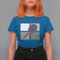 Tennis Obsession T Shirt For Women Vintage Sports Lover Gift - Wonder Print Shop