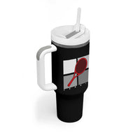Tennis Obsession Tumbler With Handle Vintage Sports Lover Gift - Wonder Print Shop