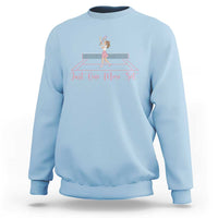 Just One More Set Sweatshirt Funny Tennis Player Gift For Women - Wonder Print Shop