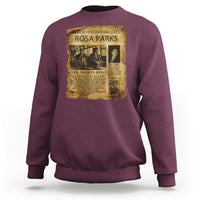 Rosa Parks Sweatshirt Female Empowerment History Gift