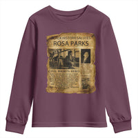 Rosa Parks Youth Sweatshirt Female Empowerment History Gift