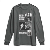 Rosa Parks Long Sleeve Shirt Strong Black Woman Leader