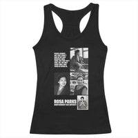 Rosa Parks Racerback Tank Top Strong Black Woman Leader