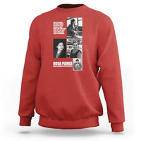 Rosa Parks Sweatshirt Strong Black Woman Leader