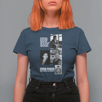 Rosa Parks T Shirt For Women Strong Black Woman Leader