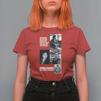 Rosa Parks T Shirt For Women Strong Black Woman Leader