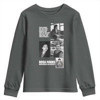 Rosa Parks Youth Sweatshirt Strong Black Woman Leader