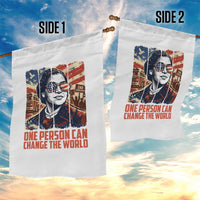 Rosa Parks Civil Rights Legacy Garden Flag One Person Can Change The World