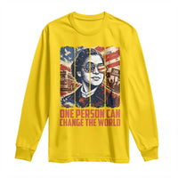 Rosa Parks Civil Rights Legacy Long Sleeve Shirt One Person Can Change The World
