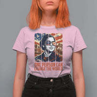 Rosa Parks Civil Rights Legacy T Shirt For Women One Person Can Change The World