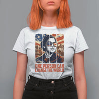Rosa Parks Civil Rights Legacy T Shirt For Women One Person Can Change The World