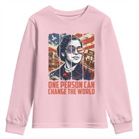 Rosa Parks Civil Rights Legacy Youth Sweatshirt One Person Can Change The World
