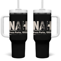 Nah Rosa Parks Tumbler With Handle Female Empowerment American History