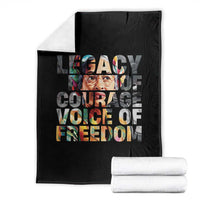Rosa Parks Throw Blanket Legacy Of Courage Voice Of Freedom