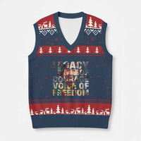 Rosa Parks V-Neck Knit Sweater Vest Legacy Of Courage Voice Of Freedom
