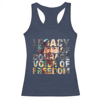 Rosa Parks Racerback Tank Top Legacy Of Courage Voice Of Freedom