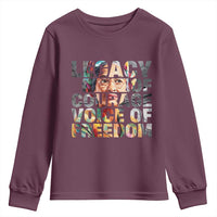 Rosa Parks Youth Sweatshirt Legacy Of Courage Voice Of Freedom