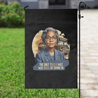 Rosa Parks Tired Of Giving In Garden Flag Civil Rights Activist