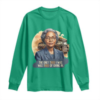 Rosa Parks Tired Of Giving In Long Sleeve Shirt Civil Rights Activist