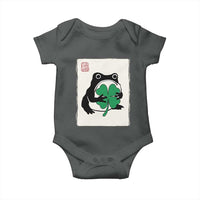 Grumpy Frog Japanese Baby Onesie St Patricks Day Gift