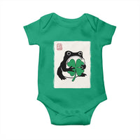 Grumpy Frog Japanese Baby Onesie St Patricks Day Gift