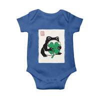 Grumpy Frog Japanese Baby Onesie St Patricks Day Gift