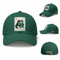 Grumpy Frog Japanese Baseball Cap St Patricks Day Gift
