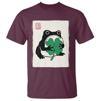 Grumpy Frog Japanese T Shirt St Patricks Day Gift