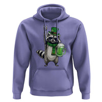 Funny Raccoon Rock On Hoodie St Patricks Day Gift
