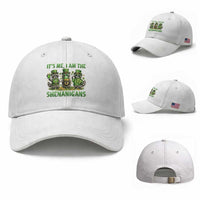 I Am The Shenanigans Baseball Cap Funny Irish Raccoon St Patricks Day