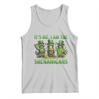 I Am The Shenanigans Tank Top Funny Irish Raccoon St Patricks Day