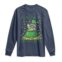 I Am The Shenanigans Long Sleeve Shirt Funny Irish Raccoon