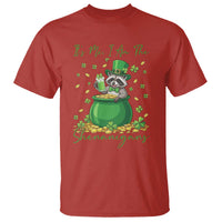 I Am The Shenanigans T Shirt Funny Irish Raccoon