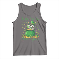 I Am The Shenanigans Tank Top Funny Irish Raccoon