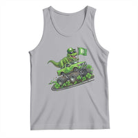 Funny St Patricks Day Dinosaur Truck Tank Top Irish Holiday Gift