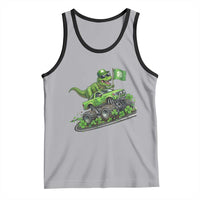 Funny St Patricks Day Dinosaur Truck Tank Top Irish Holiday Gift