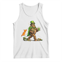 Funny St Patricks Day Bigfoot Tank Top Mythical Party Gift