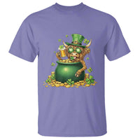Funny Highland Cow St Patricks Day T Shirt Farm Lover Gift