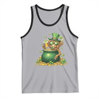 Funny Highland Cow St Patricks Day Tank Top Farm Lover Gift