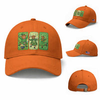 Vintage Highland Cow St Patricks Day Baseball Cap Farm Lover Gift