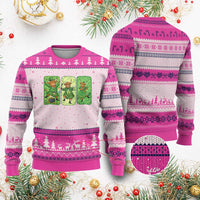 Vintage Highland Cow St Patricks Day Ugly Christmas Sweater Farm Lover Gift