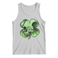 St Patricks Day Lucky Shamrock Skull Gift Tank Top
