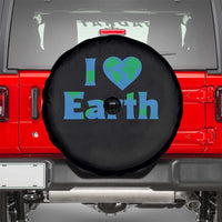 Earth Day Environmental Activism Spare Tire Cover I Love Earth