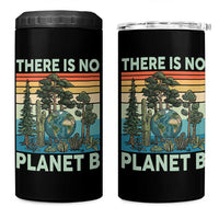 Vintage There Is No Planet B Earth Day Gift 4 in 1 Can Cooler Tumbler