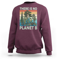 Vintage There Is No Planet B Earth Day Gift Sweatshirt