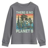 Vintage There Is No Planet B Earth Day Gift Youth Sweatshirt