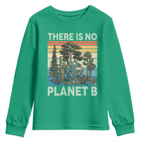 Vintage There Is No Planet B Earth Day Gift Youth Sweatshirt
